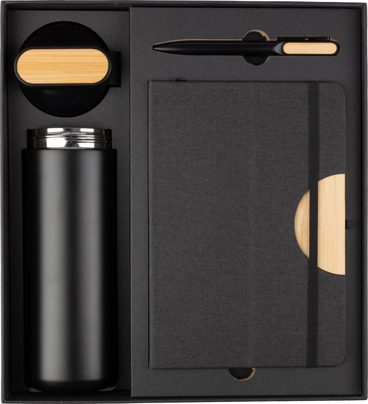 Cadeauset | Drinkfles, notitieboek en balpen