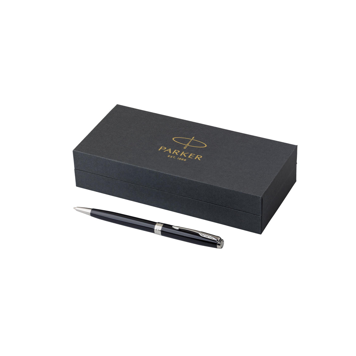 Parker Sonnet balpen | Chroomkleurige details