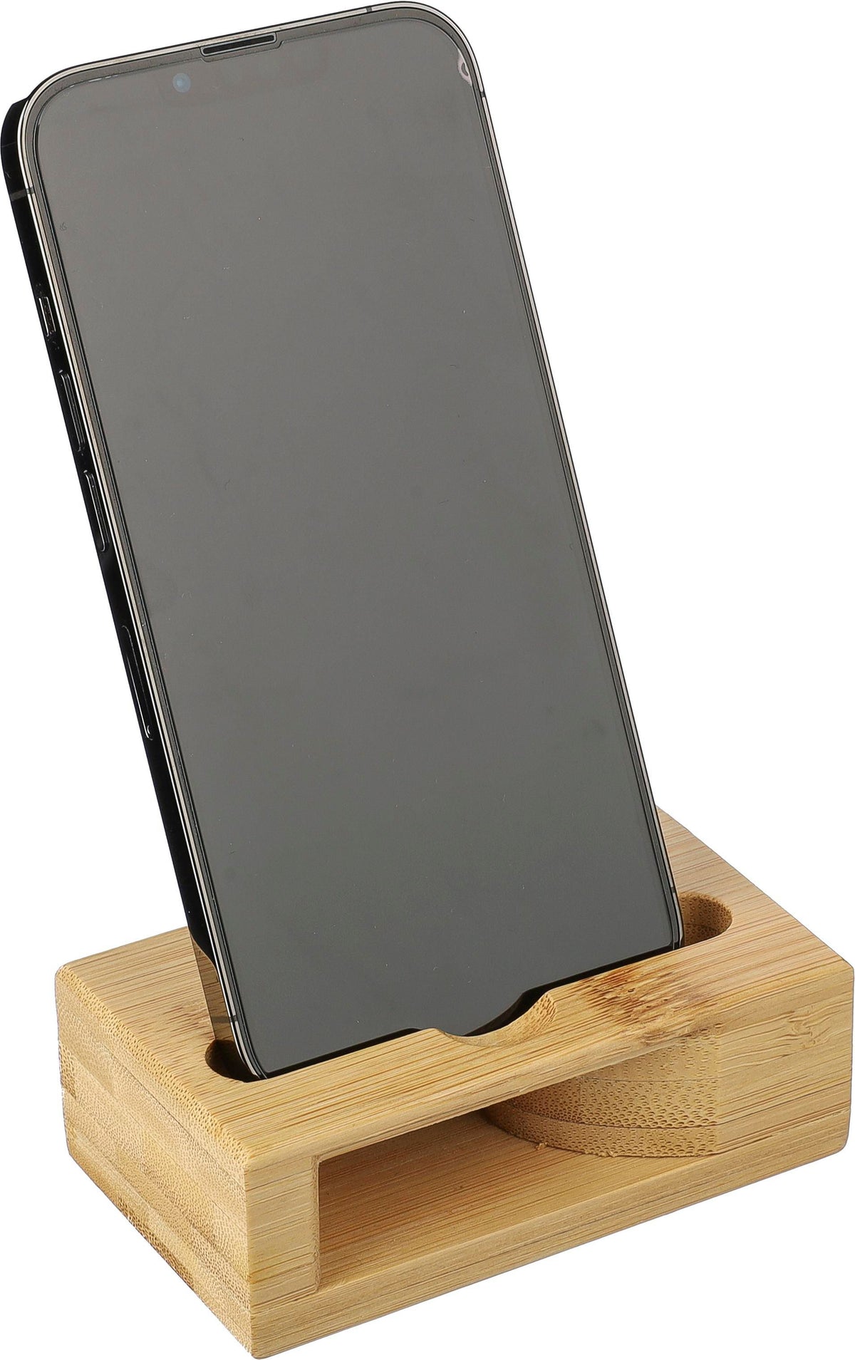 Telefoonstandaard | Bamboe | Geluidsamplificator