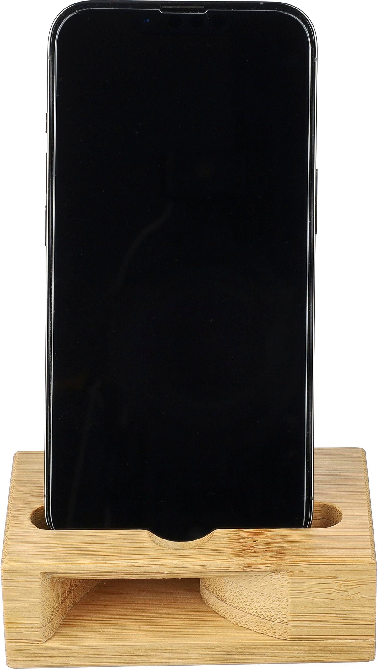 Telefoonstandaard | Bamboe | Geluidsamplificator