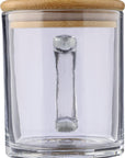 Drinkbeker Ashley | Glas | Bamboe deksel | 300 ml