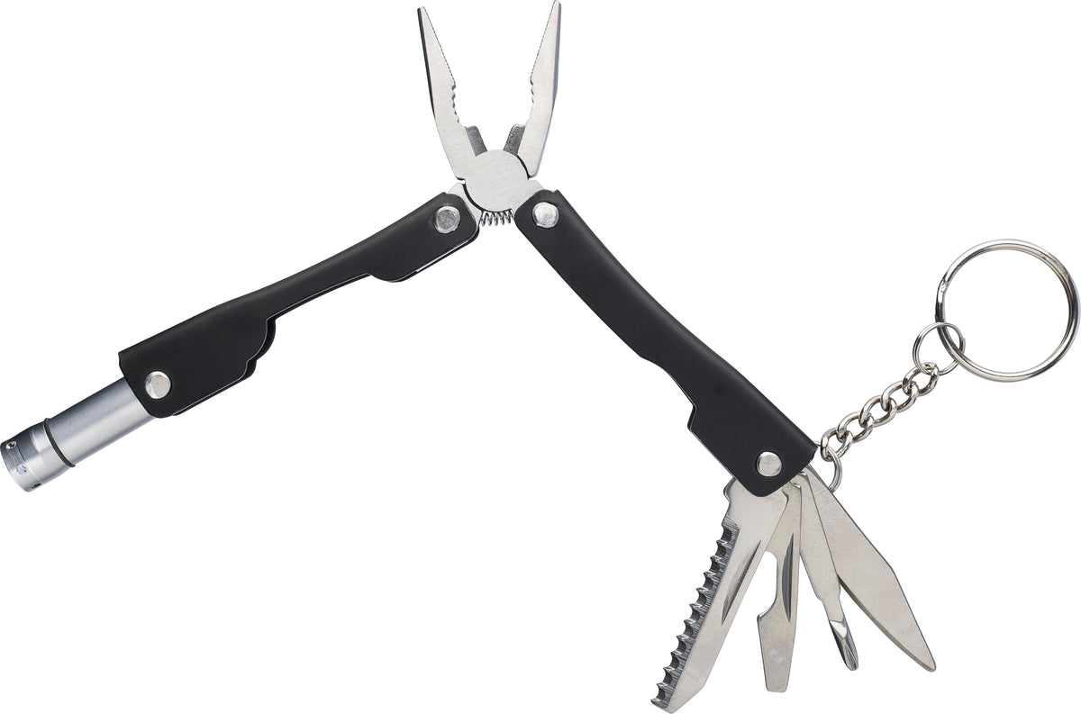 Multitool Clifton | Roestvrijstaal | 10 functies
