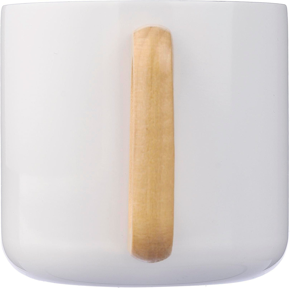 Mok Dwight | Rvs | Houten handvat | 400 ml