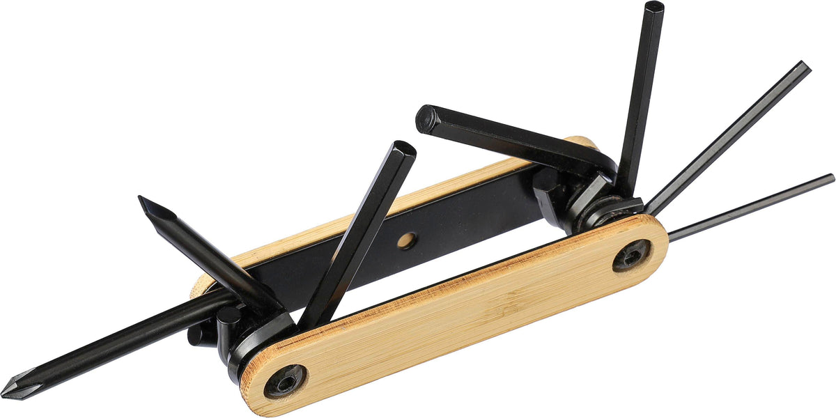 Fietsreparatieset Edna | 7 stuks | Bamboe