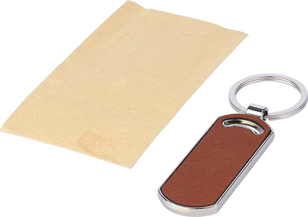 Sleutelhanger Jill | Leer | Ovaal