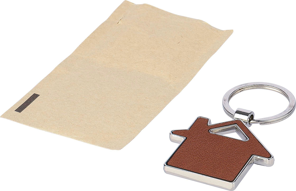Sleutelhanger Jim | Leer | Huisje