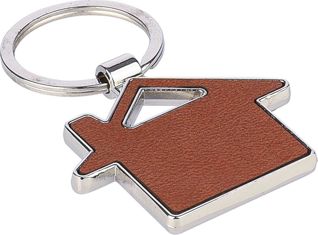 Sleutelhanger Jim | Leer | Huisje
