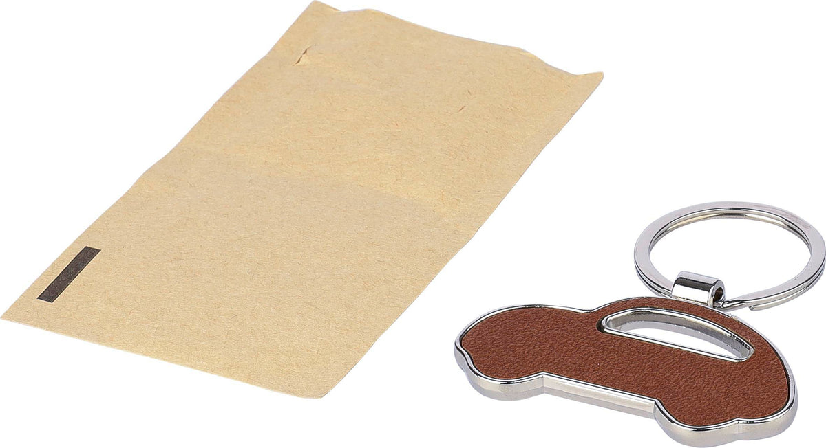 Sleutelhanger Joan | Leer | Auto