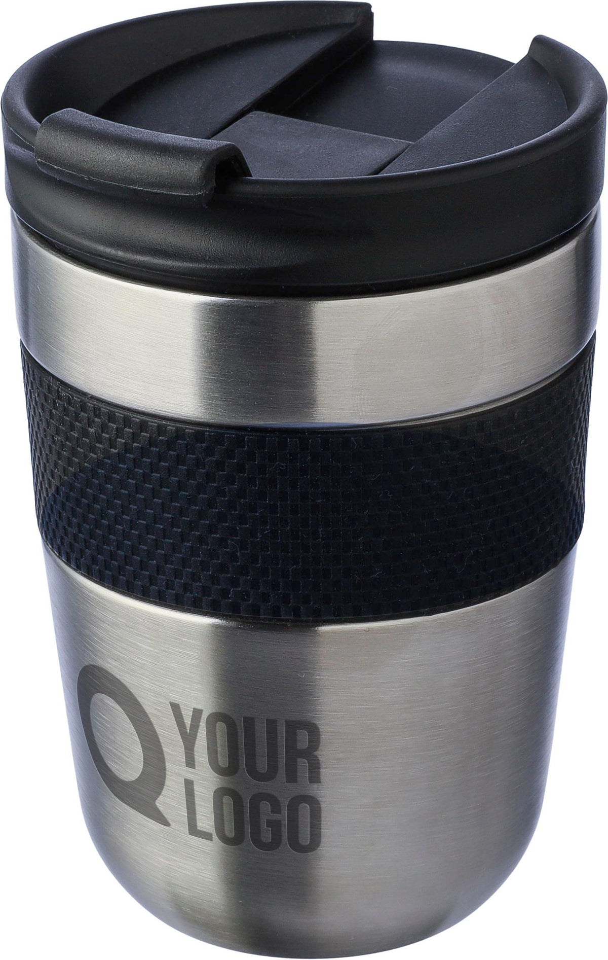 Drinkbeker Keith | Rvs | 300 ml | Siliconen grip