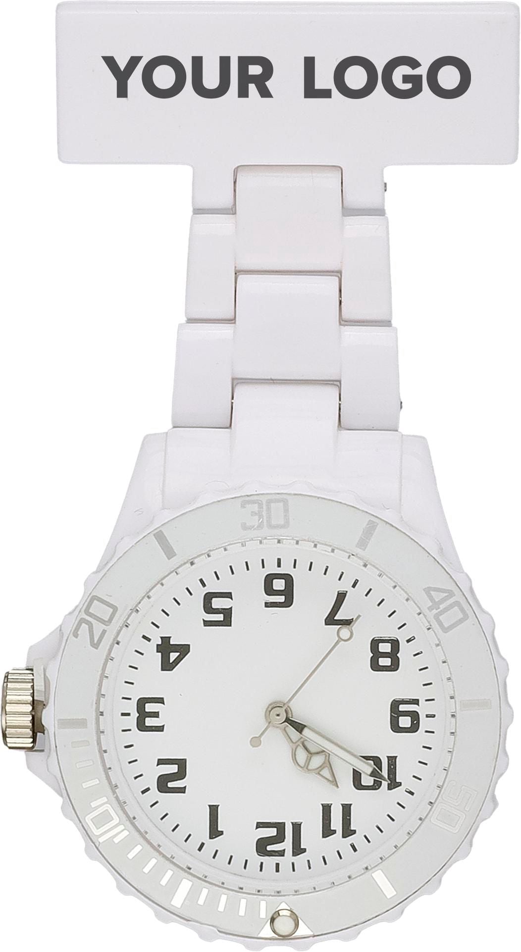 Verpleegsterhorloge Simone | Kunststof | Speld
