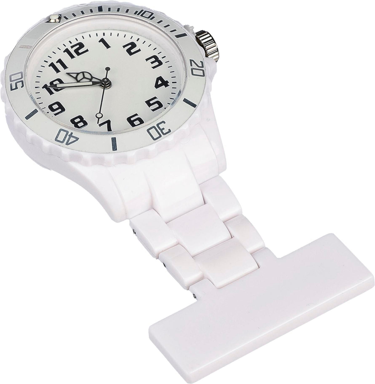 Verpleegsterhorloge Simone | Kunststof | Speld
