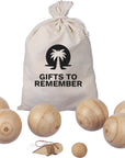 Jeu-de-boulesset Quillian | Hout