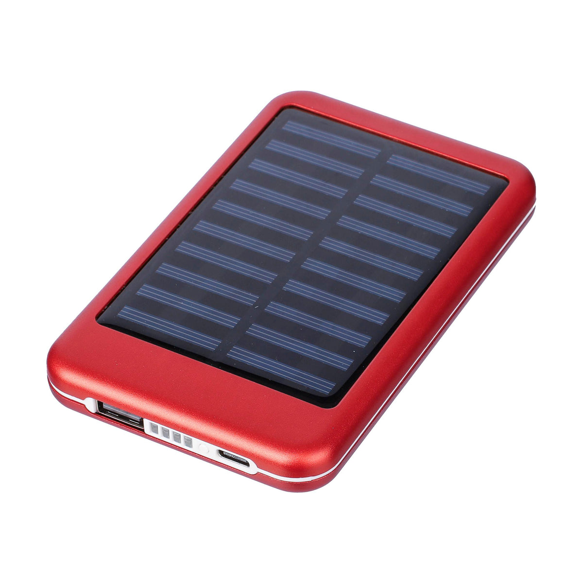 Powerbank Tycho | Aluminium | Solar | 4.000 mAh