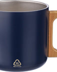 Mok Dwight | Rvs | Houten handvat | 400 ml