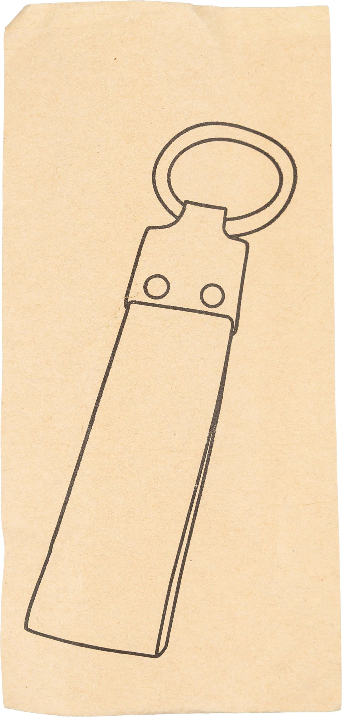 Sleutelhanger Enzi | Denim