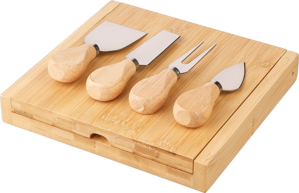 Kaasplank Zea | Bamboe | 4 stuks