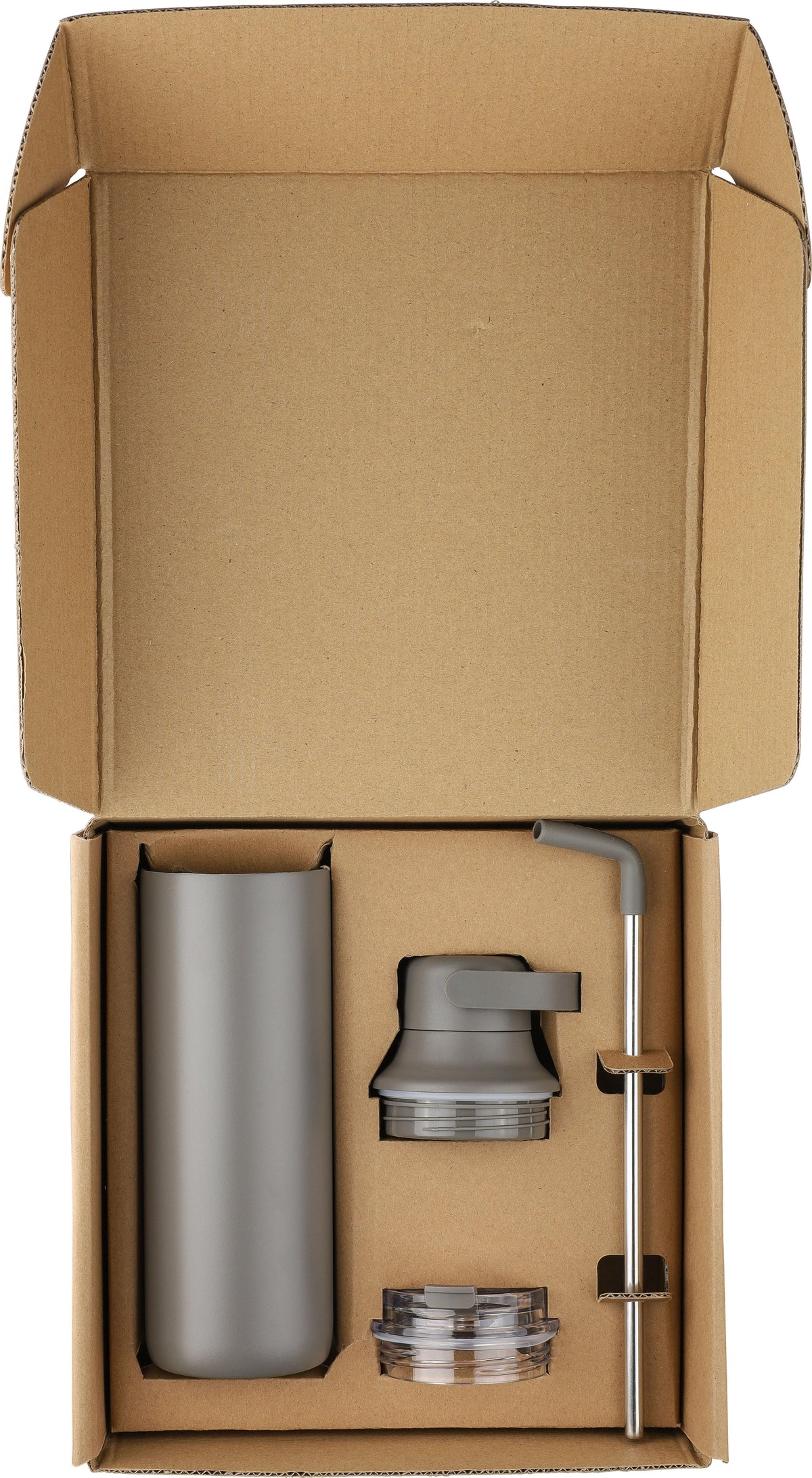 Dubbelwandige fles Omari | 500 ml | Twee doppen