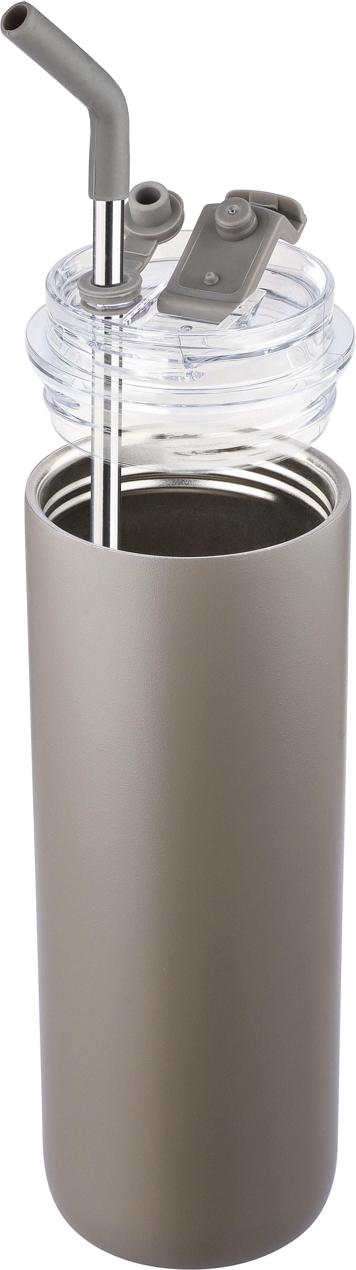 Dubbelwandige fles Omari | 500 ml | Twee doppen