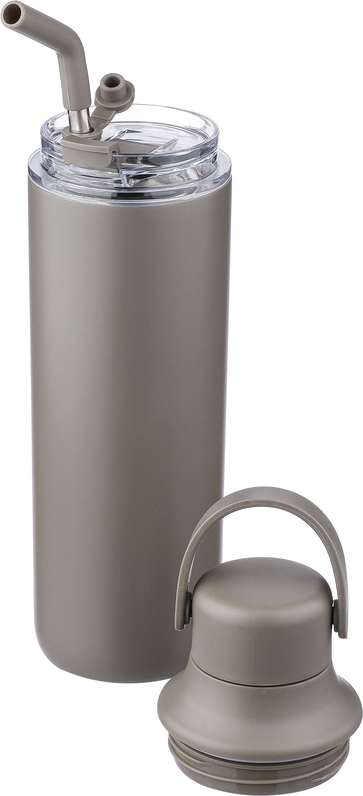 Dubbelwandige fles Omari | 500 ml | Twee doppen