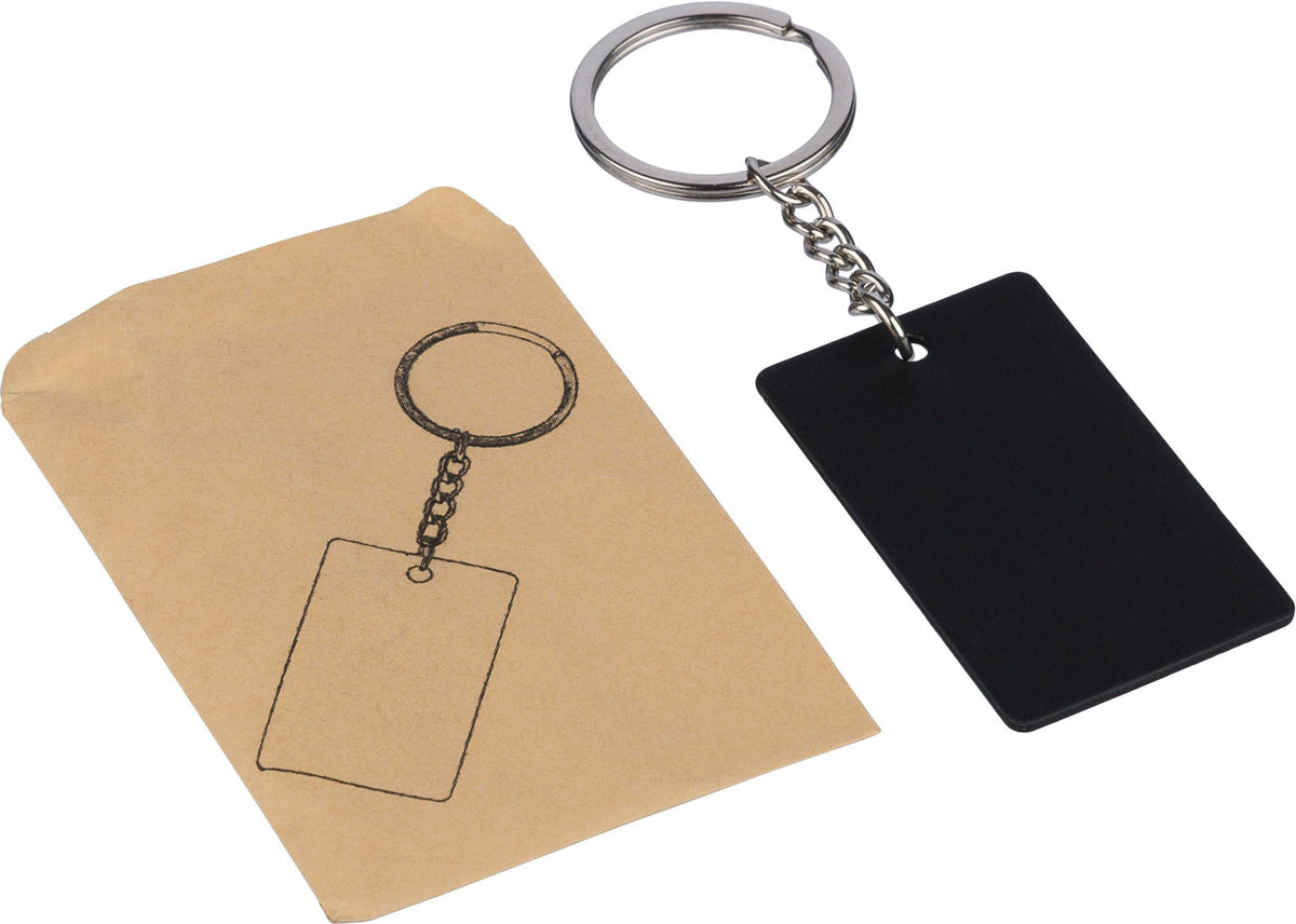 Sleutelhanger Jax | Rechthoekig