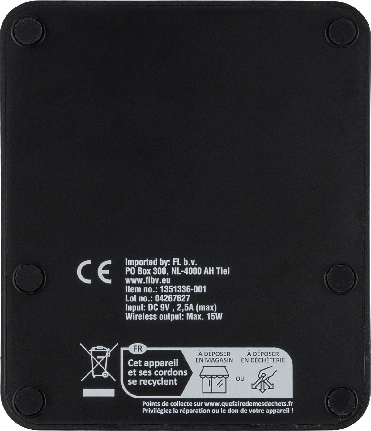 Draadloze oplader Elias | 3-in-1