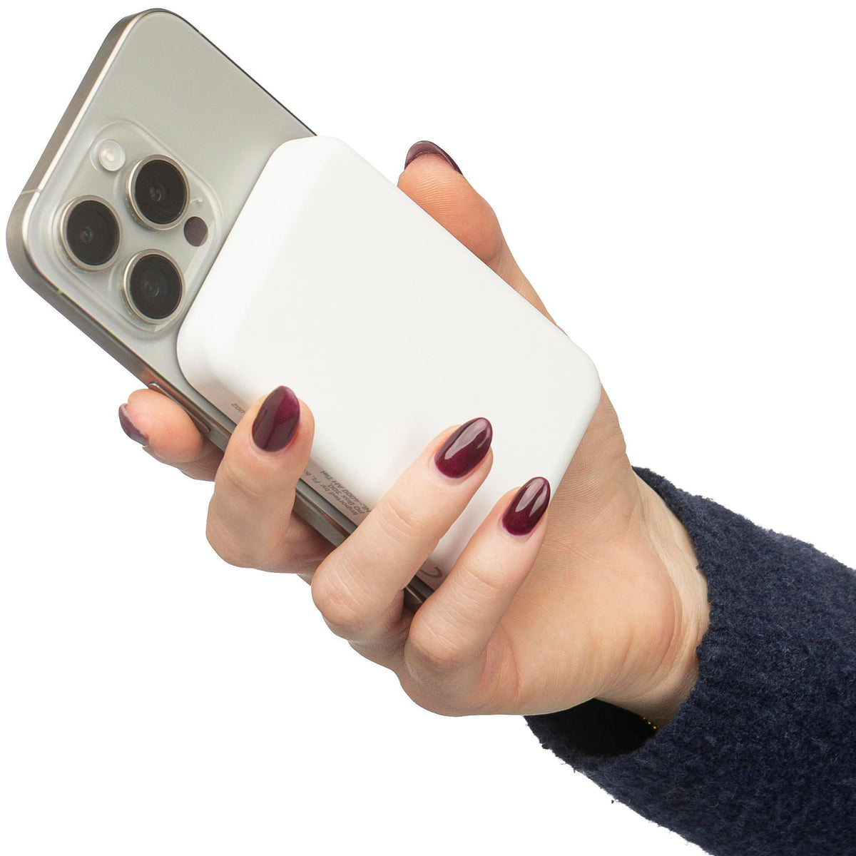 Draadloze-opladerpowerbank Miren | 5.000 mAh | Geschikt voor MagSafe