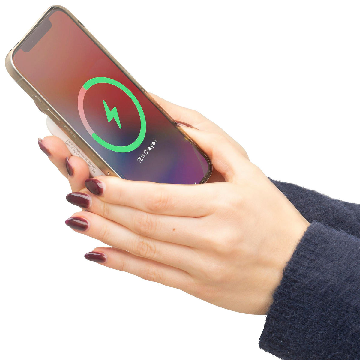 Draadloze-opladerpowerbank Miren | 5.000 mAh | Geschikt voor MagSafe
