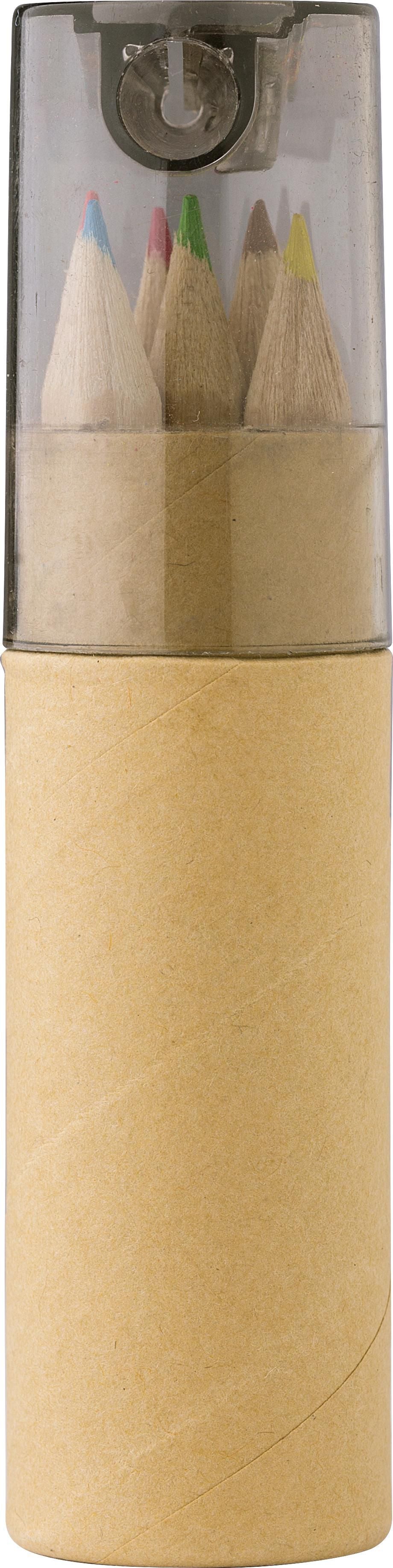 Kleurpotloodset Libbie | Karton | 6-delig