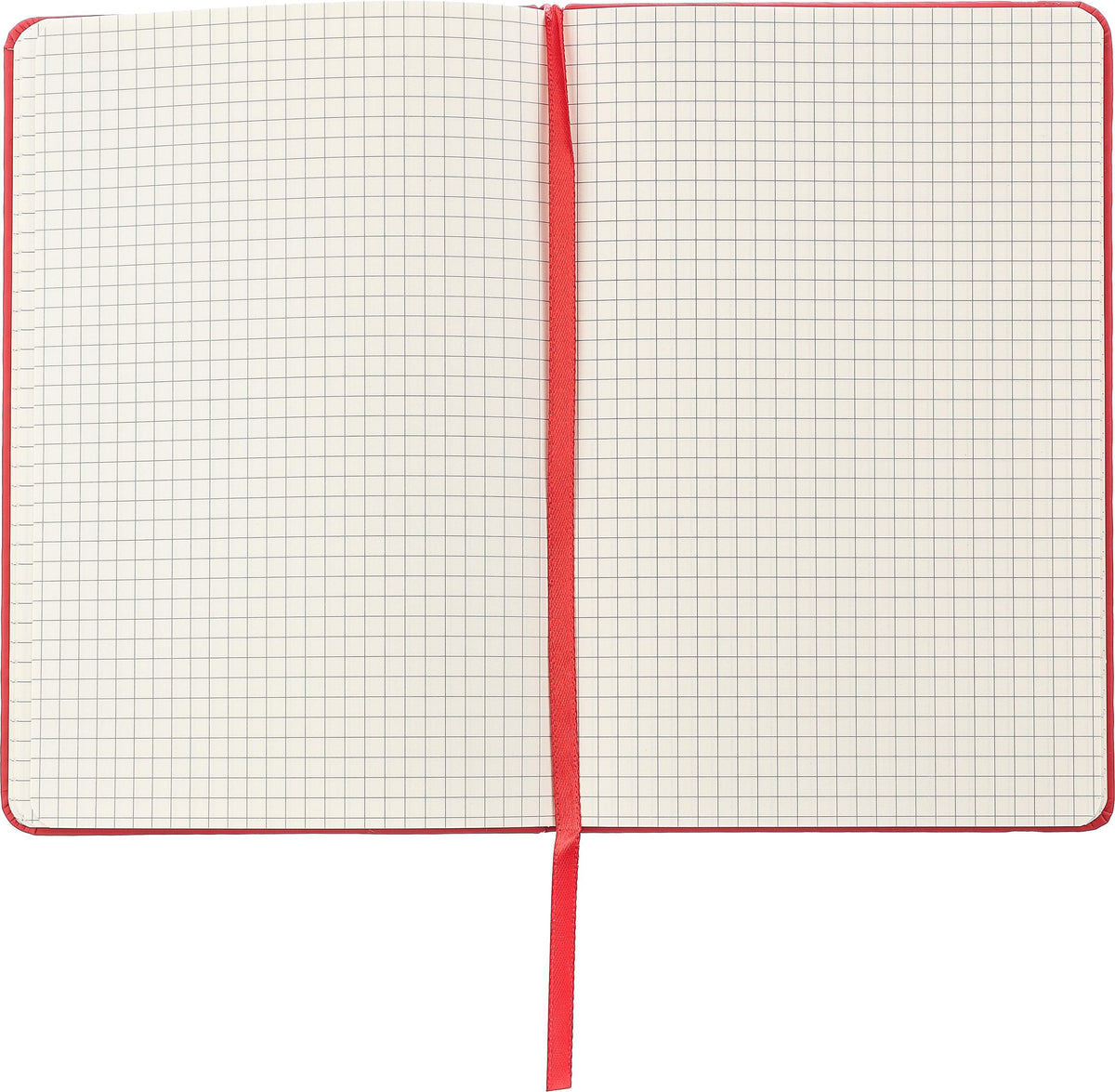 Notitieboek Bradley | PU | A5 | Geruit