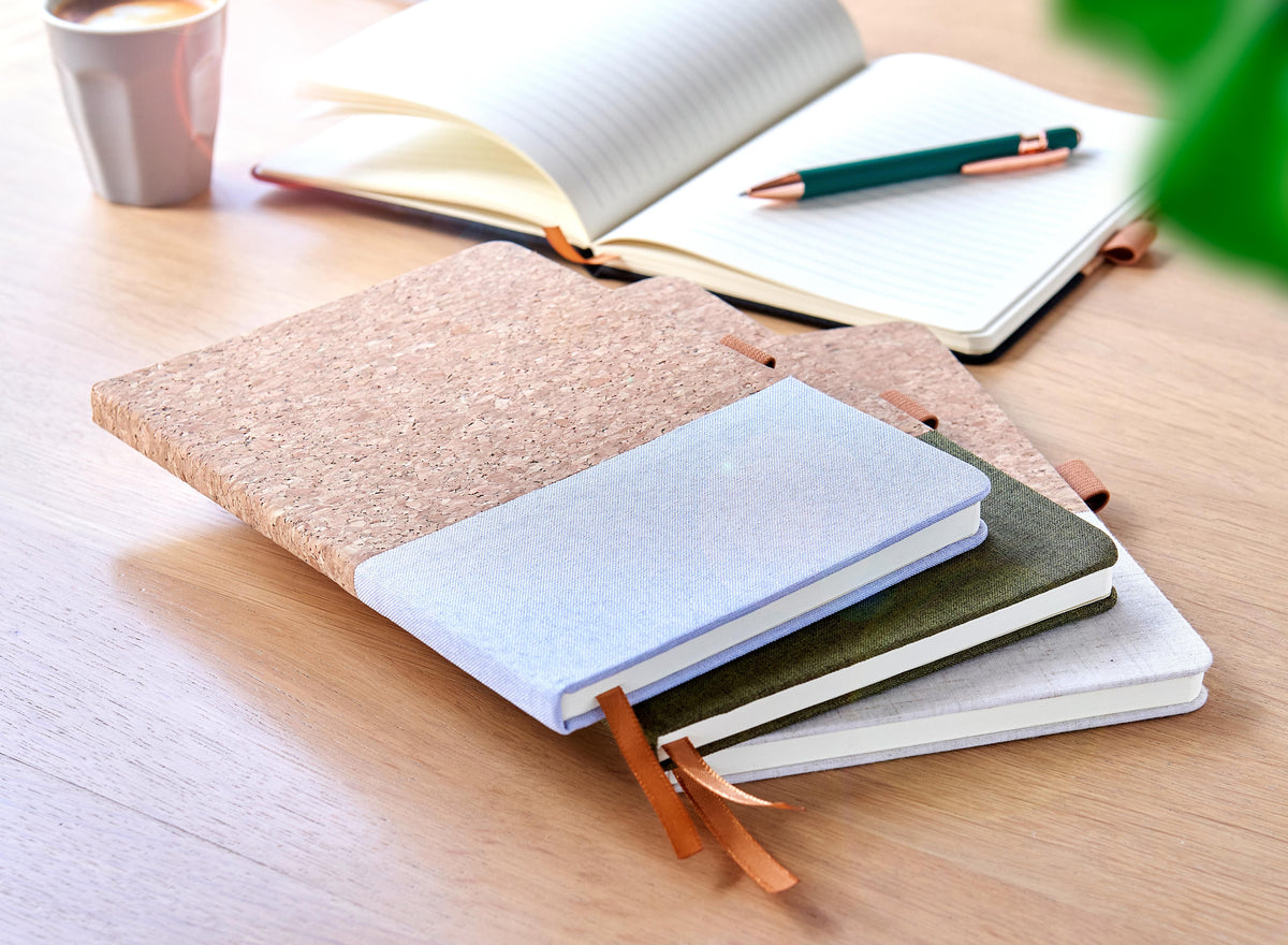 Notitieboek Trevor | Kurk | A5 | Gelinieerd