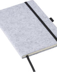 Notitieboek Harper | FSC® Mix-papier | Vilt | A5 | Gelijnd