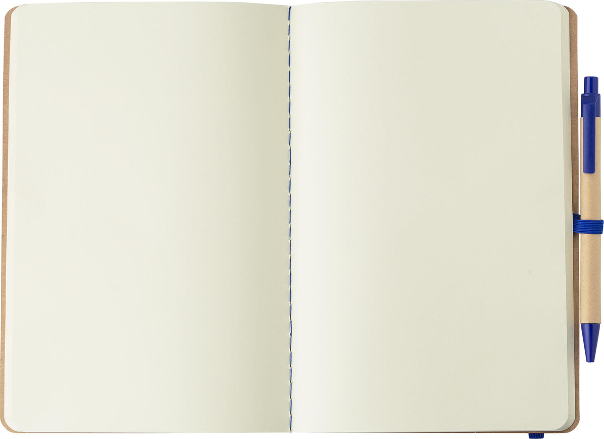 Notitieboek Theodore | Karton | A5 | Blanco | Met pen
