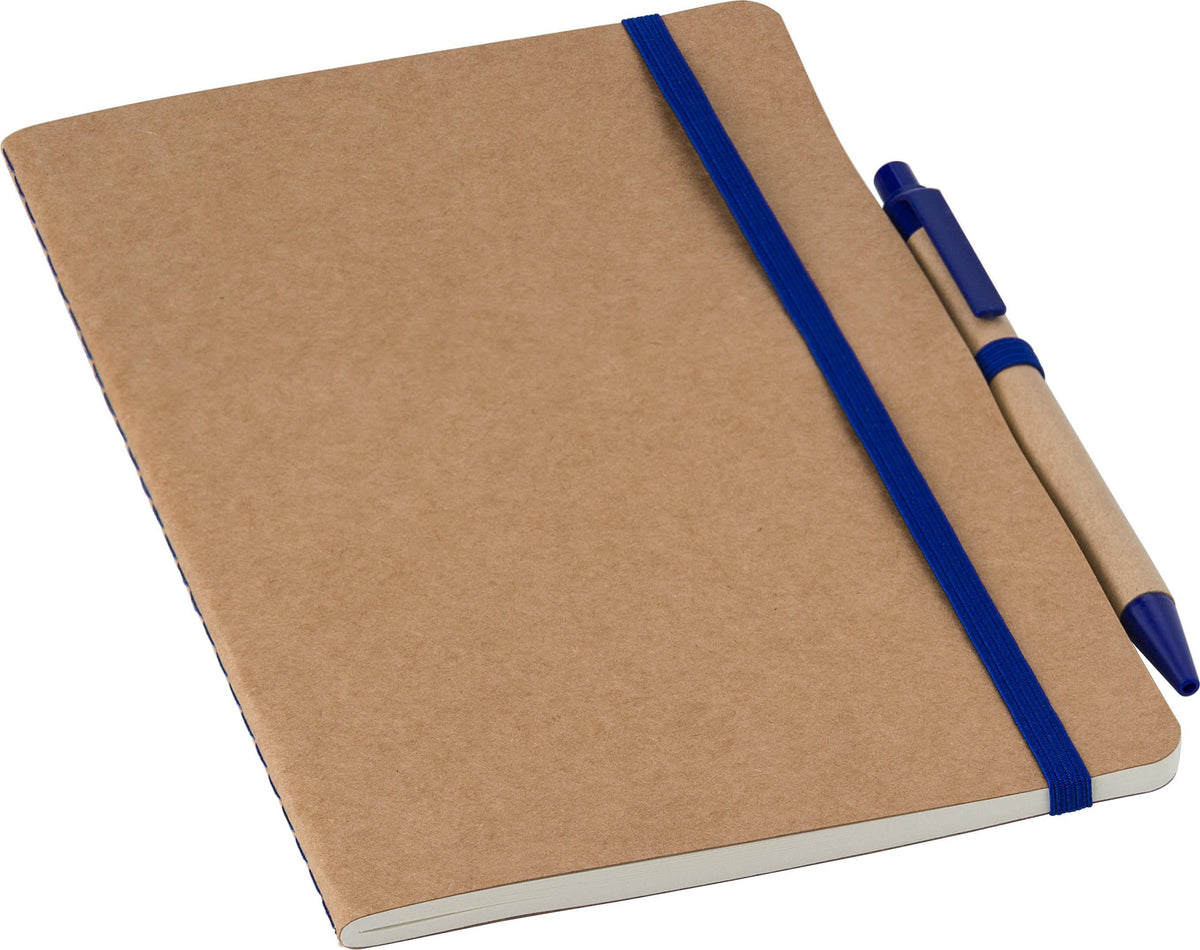 Notitieboek Theodore | Karton | A5 | Blanco | Met pen