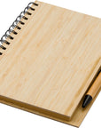 Notitieboek Carmen | Bamboe | A5 | Gelijnd | Met balpen