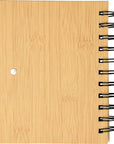 Notitieboek Niall | Bamboelook | Met notitieblaadjes en balpen