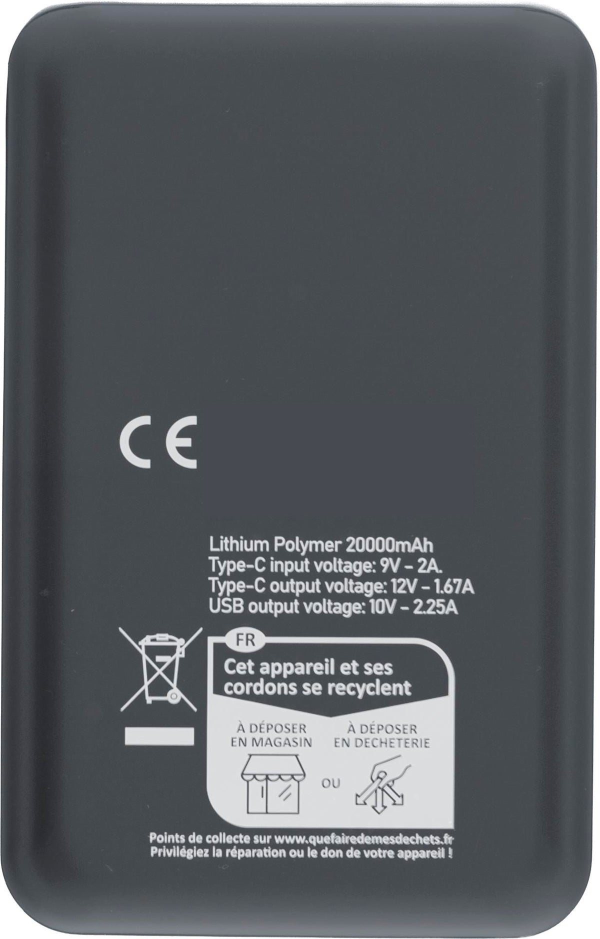 Powerbank Rayen | 20.000 mAh