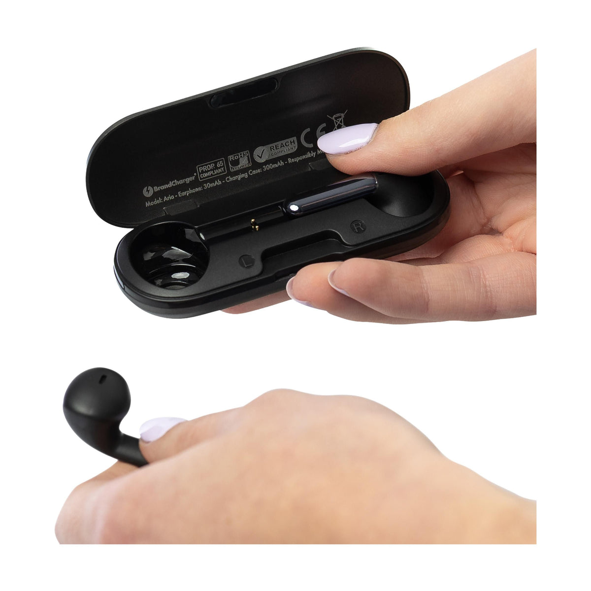 BrandCharger draadloze oordopjes Aria