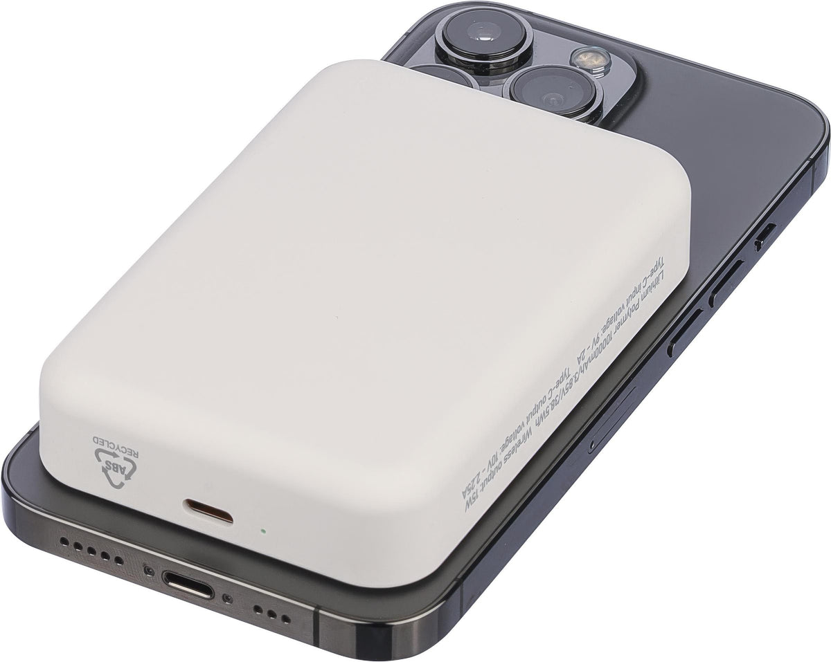 Draadloze-opladerpowerbank Meno | 10.000 mAh | Geschikt voor MagSafe