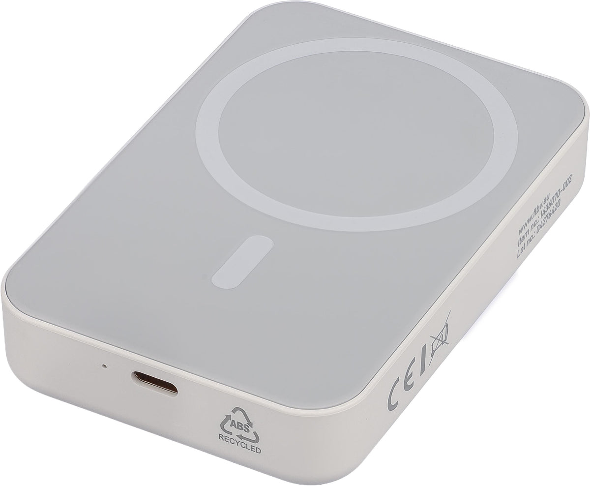 Draadloze-opladerpowerbank Meno | 10.000 mAh | Geschikt voor MagSafe