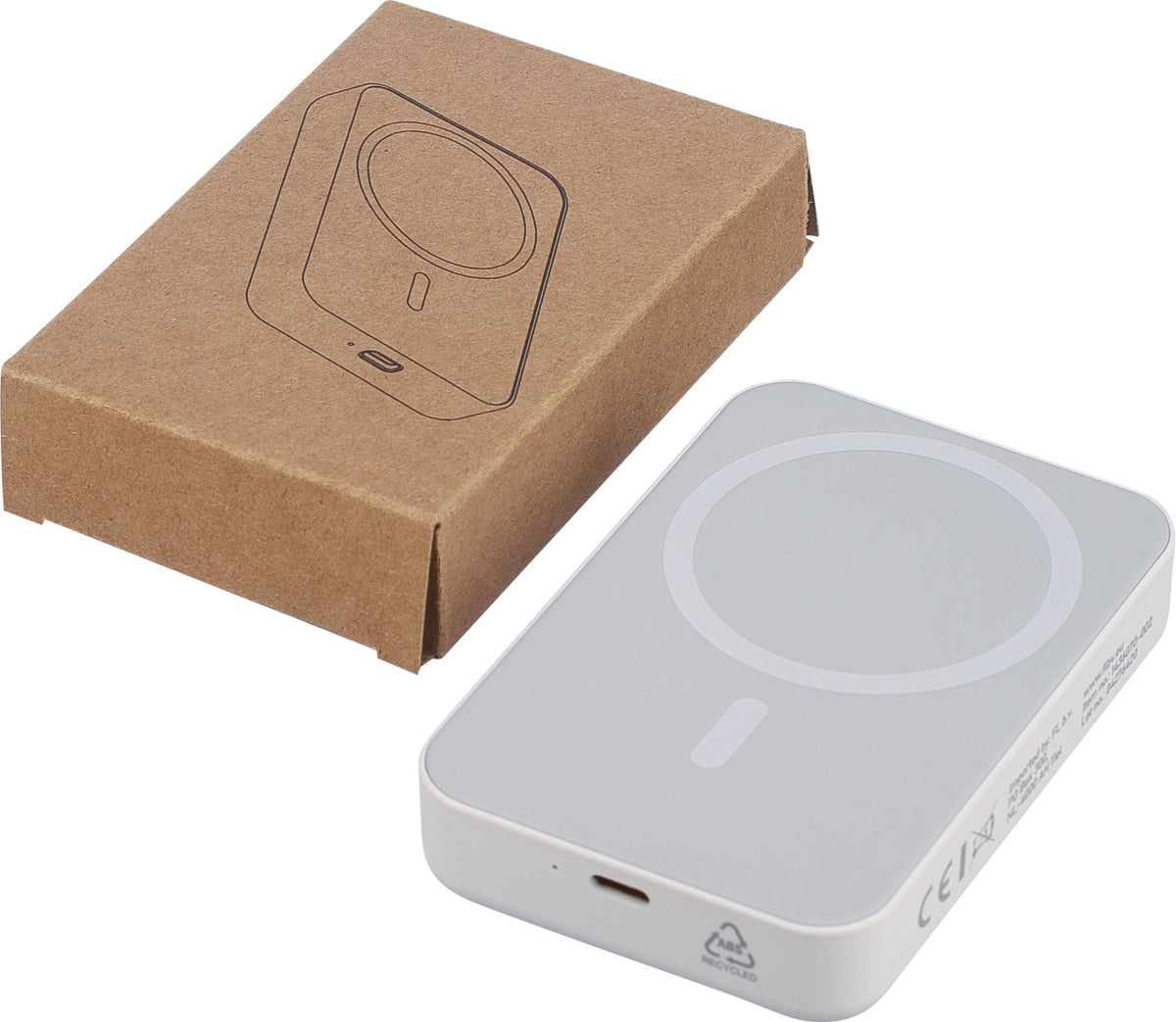 Draadloze-opladerpowerbank Meno | 10.000 mAh | Geschikt voor MagSafe