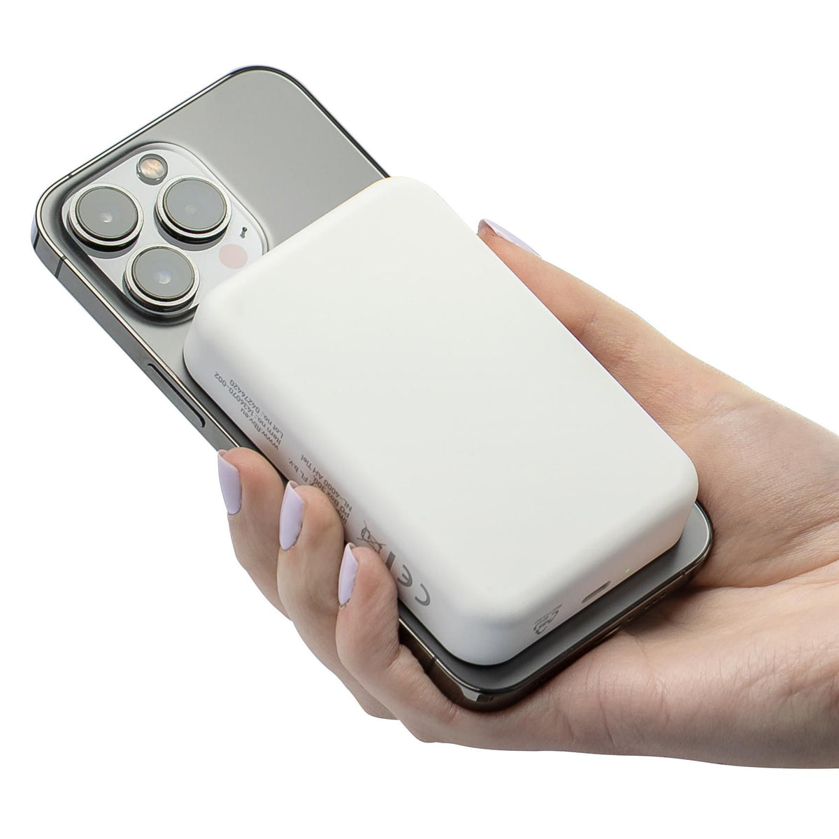 Draadloze-opladerpowerbank Meno | 10.000 mAh | Geschikt voor MagSafe