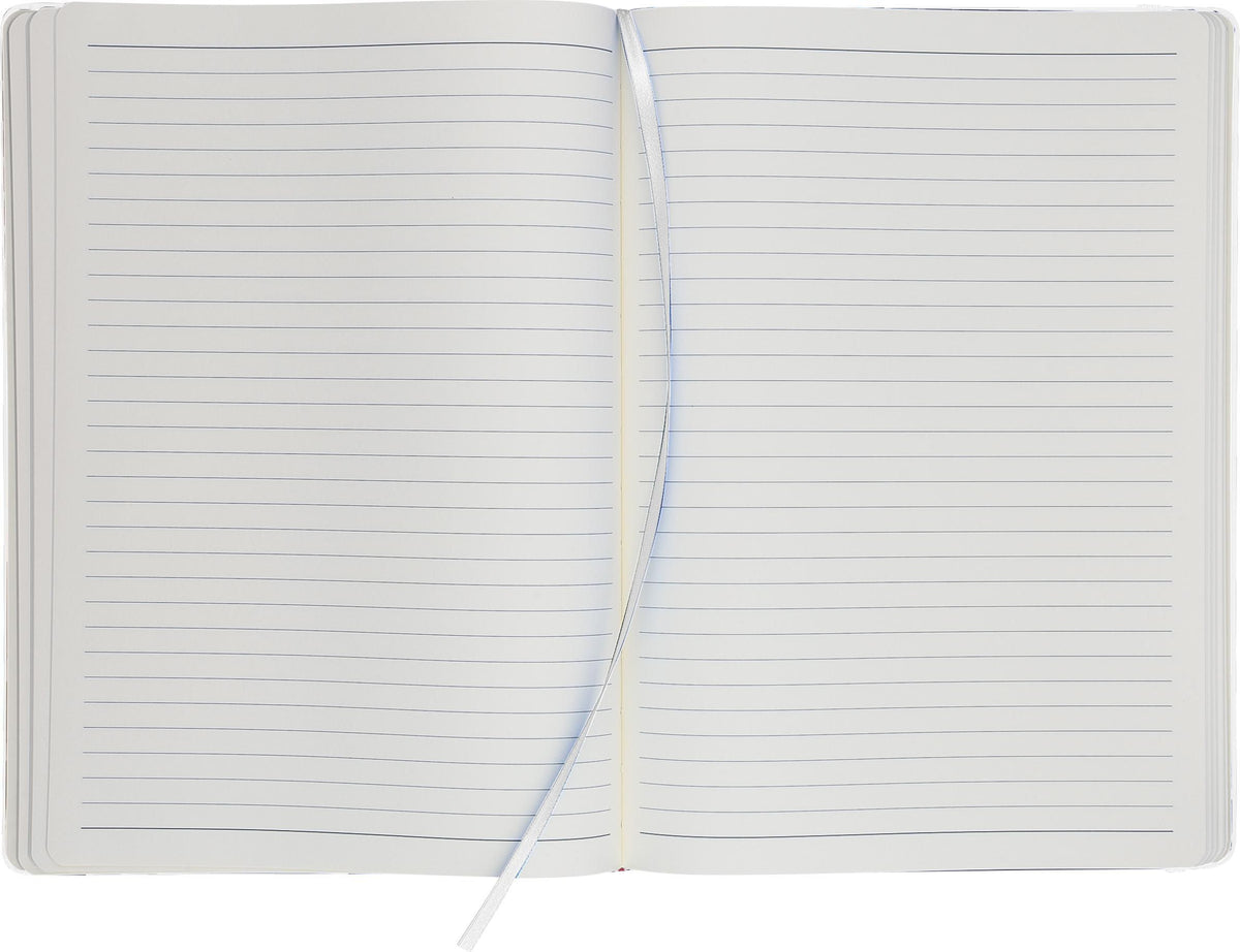 Notitieboek Azure | PU | A4 | Gelijnd