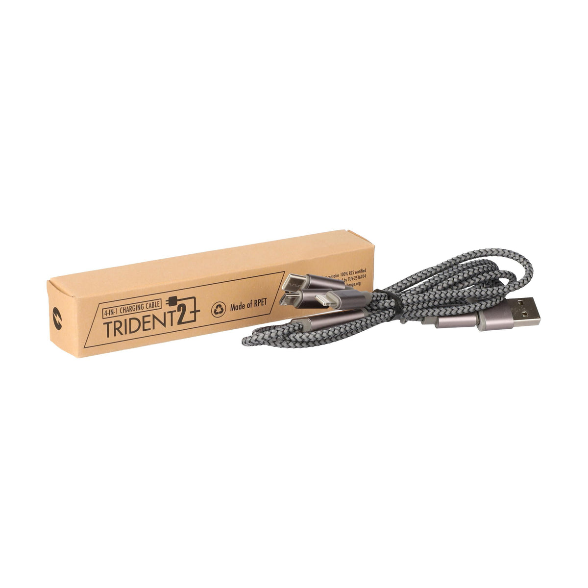 BrandCharger oplaadkabel Trident 2+ | 3-in-1