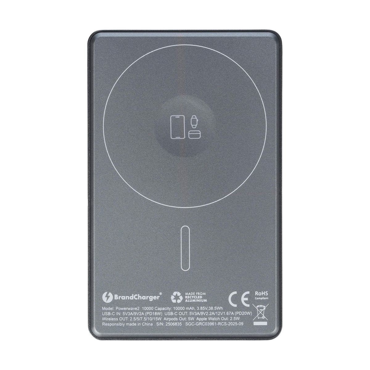 BrandCharger powerbank Powerwave 2 | 10.000 mAh