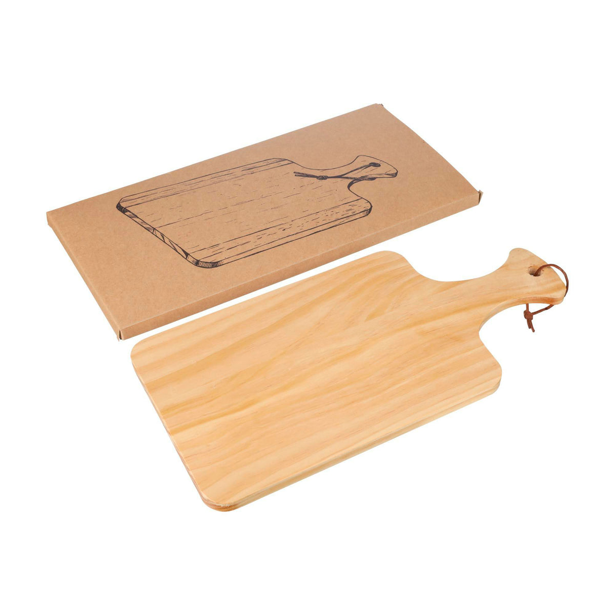 Snijplank Daxton | Grenenhout | Met handvat