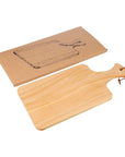 Snijplank Daxton | Grenenhout | Met handvat