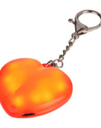 Sleutelhanger met lampje Gleamo | Hartvorm