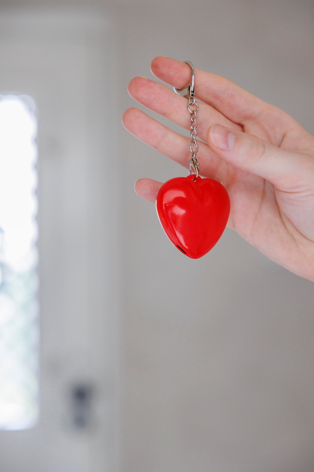 Sleutelhanger met lampje Gleamo | Hartvorm
