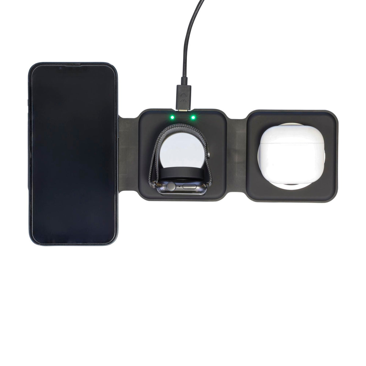 Draadloze oplader Trigo | 3-in-1