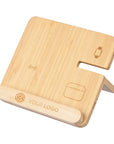 Draadloze oplader Tribu | Bamboe | 3-in-1